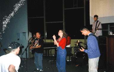 The band again